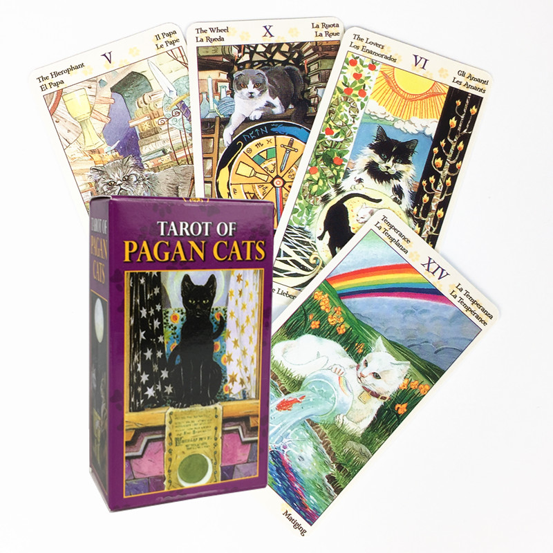 Board Game Quantum - 78 Cards Deck Tarot Of Pagan