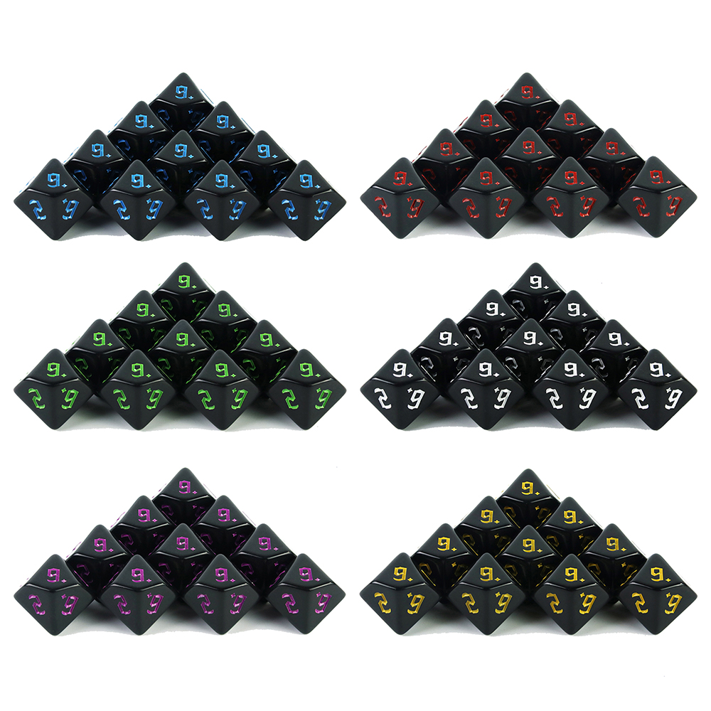 Board Game Ludo - D10 Dice Game Dice Role Dice