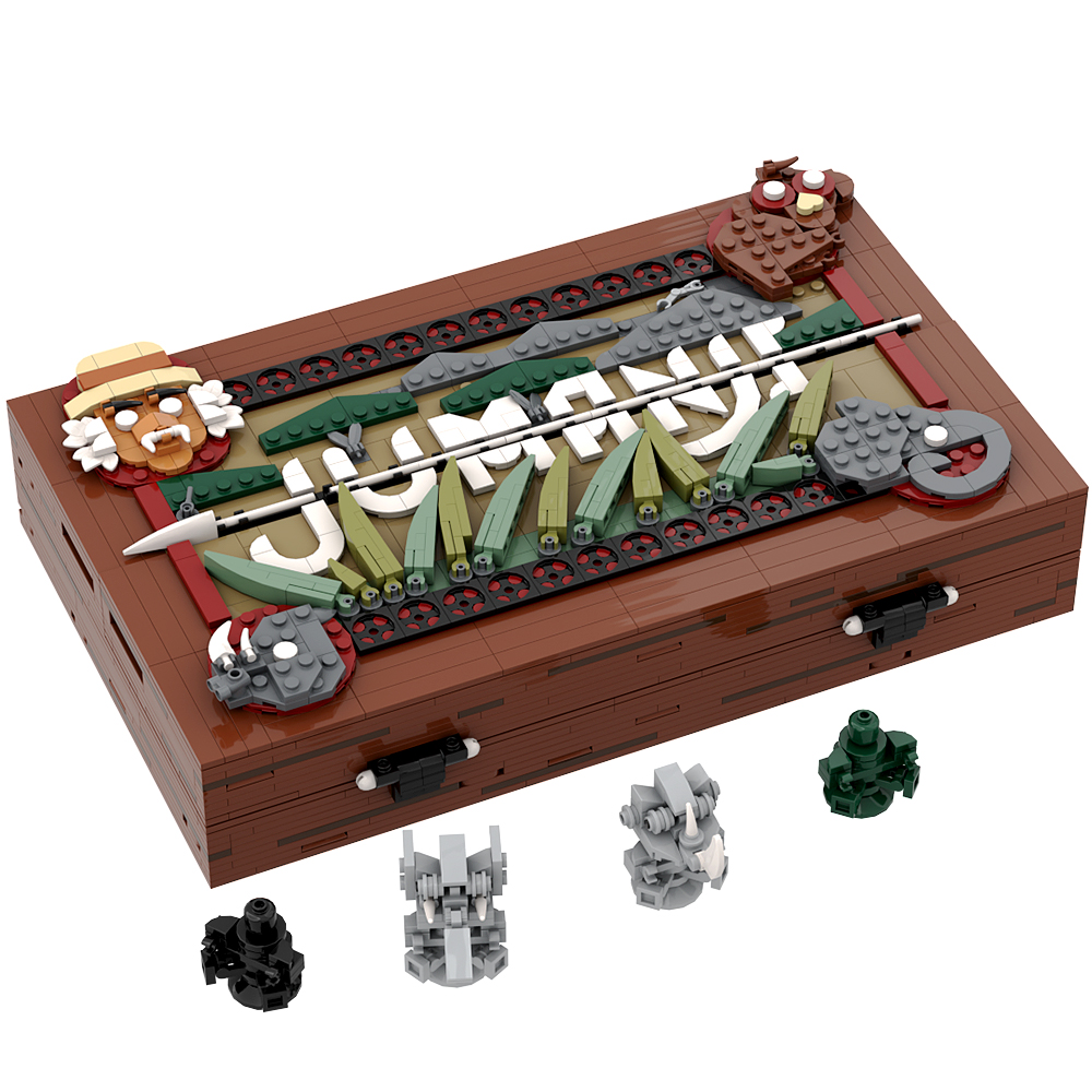 Board Game Jumanji - Gobricks MOC Jumanji Board Game Bricks