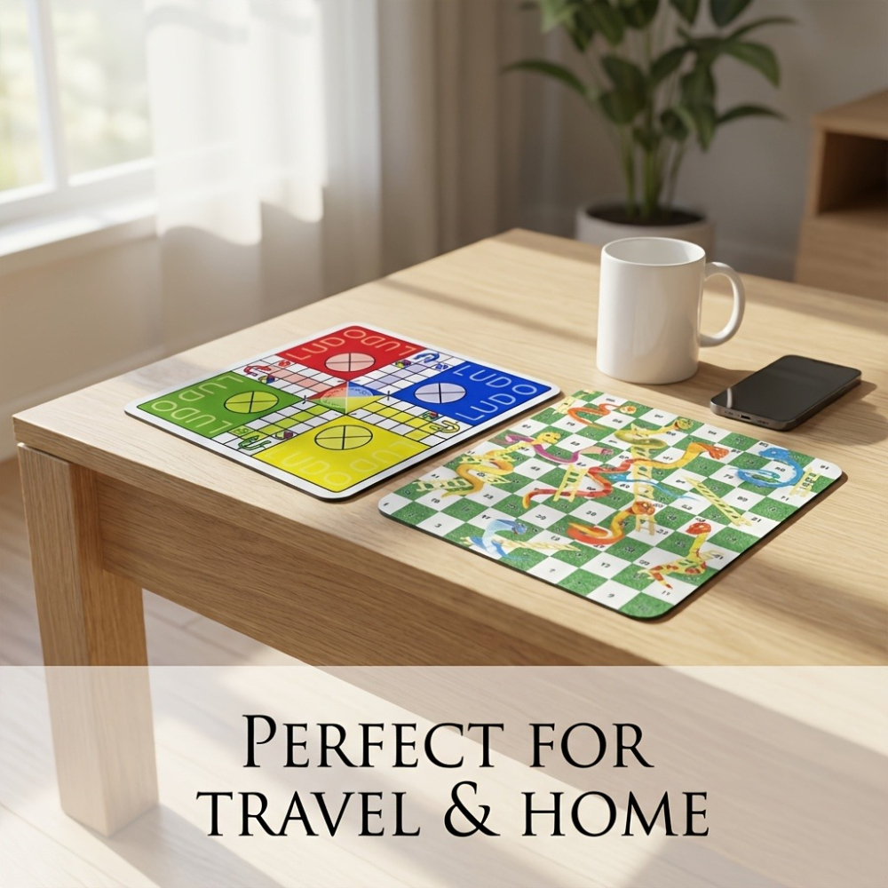 Board Game Ludo - 2 in 1 Ludo and Snake