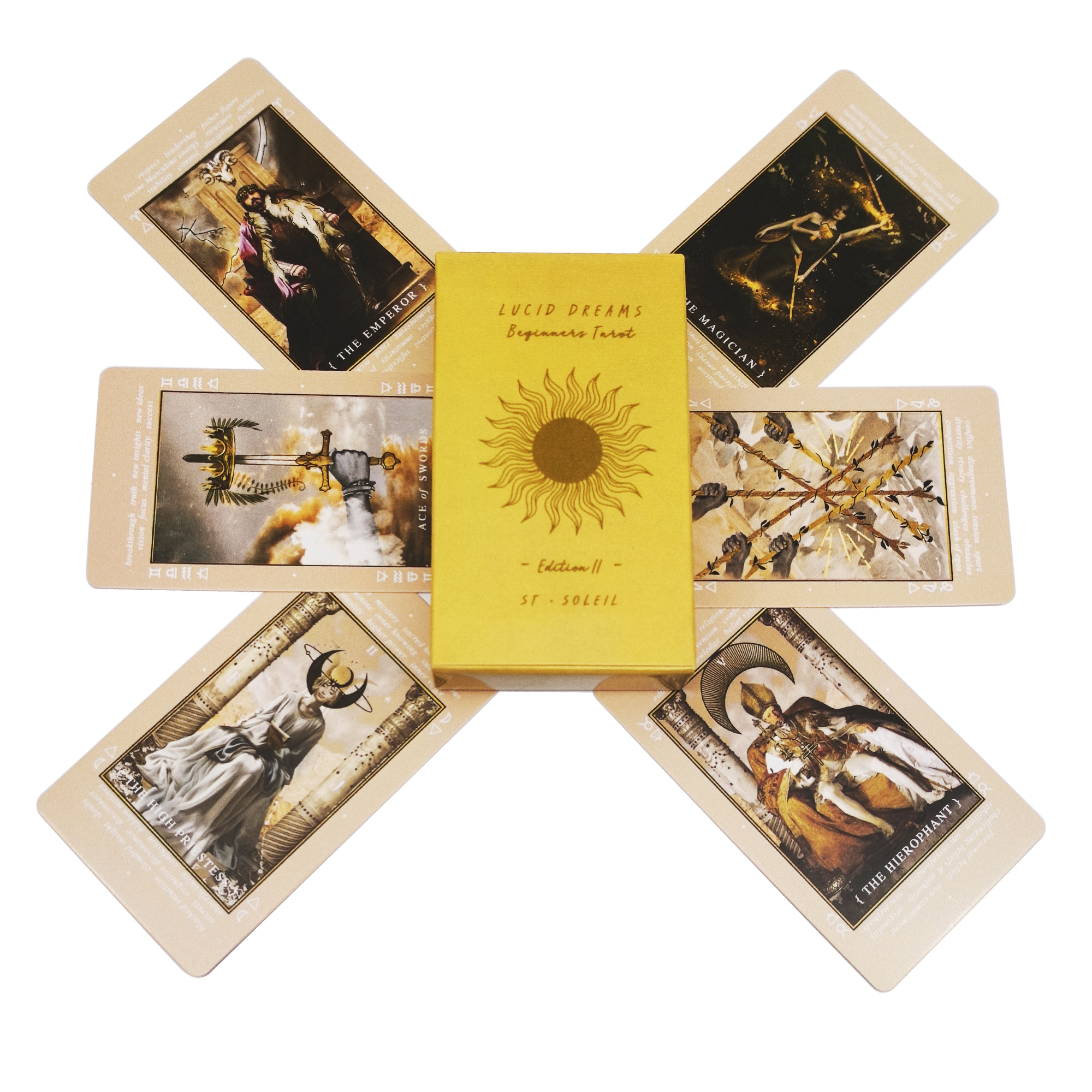 Card Game Deck - Lucid Dreams Beginners Tarot Deck Classic