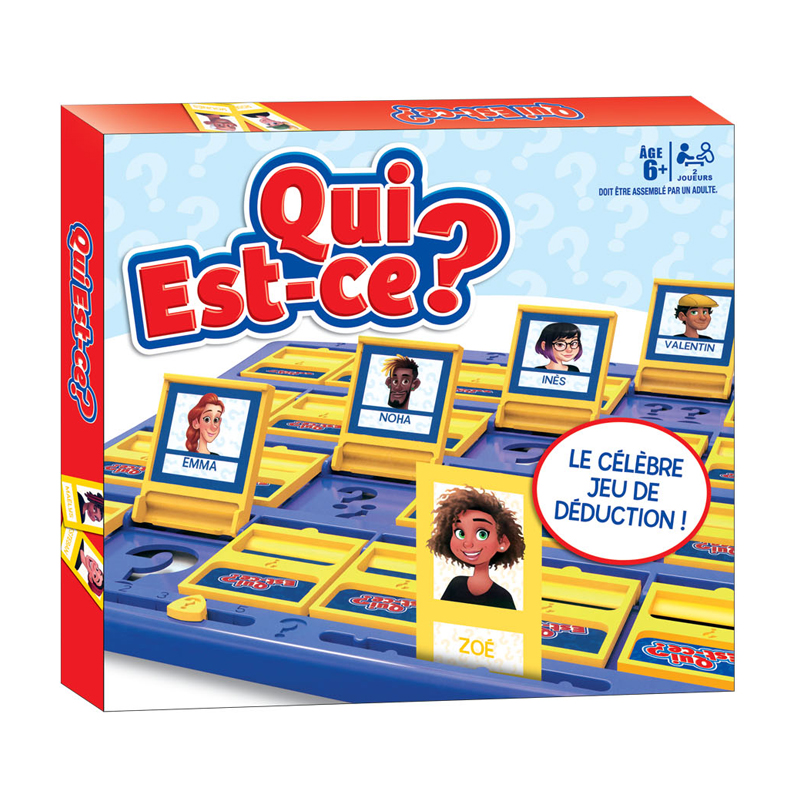 Board Game Who Is It - French Game Guess Who I Am