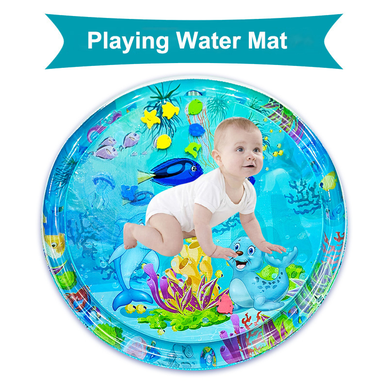 Play Mat Neoprene - ROOXIN Baby Water Play Mat Inflatable