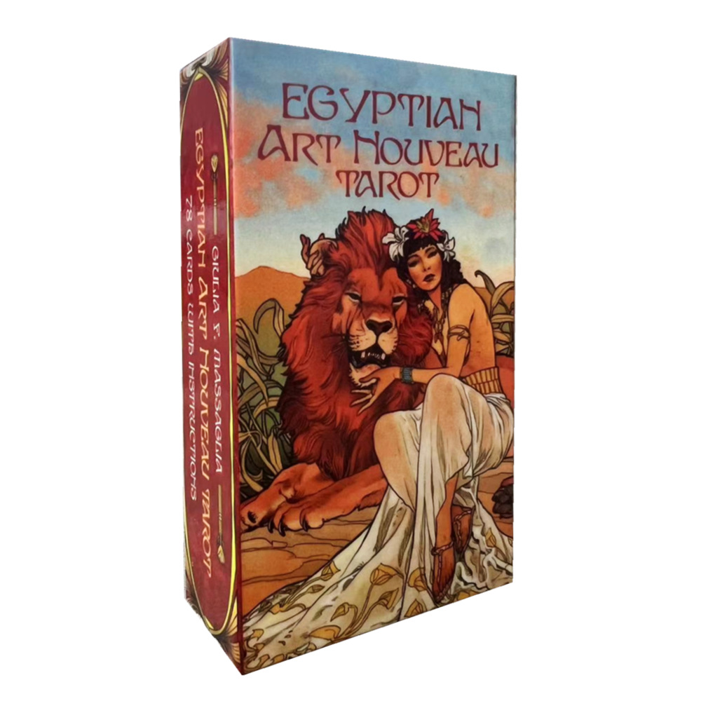 Board Game Quantum - Egyptian Art Nouveau Tarot cards oracle