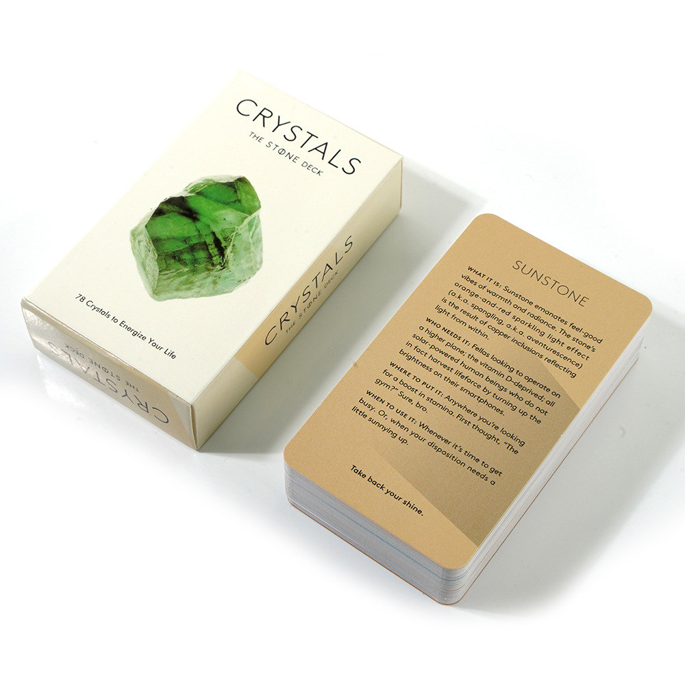 Crystals Tarot Cards Oracle Ca – Board Game Quantum recenzja i cena