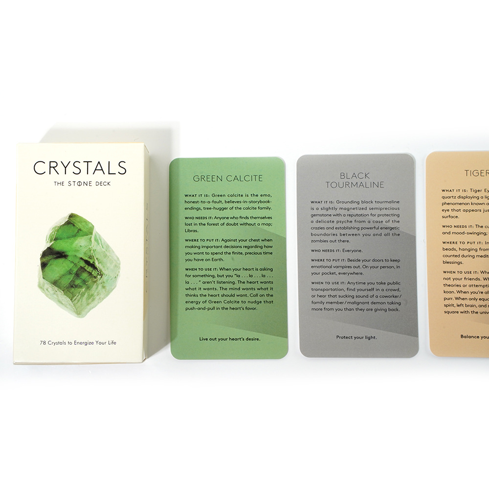 Crystals Tarot Cards Oracle Ca – Board Game Quantum recenzja i cena