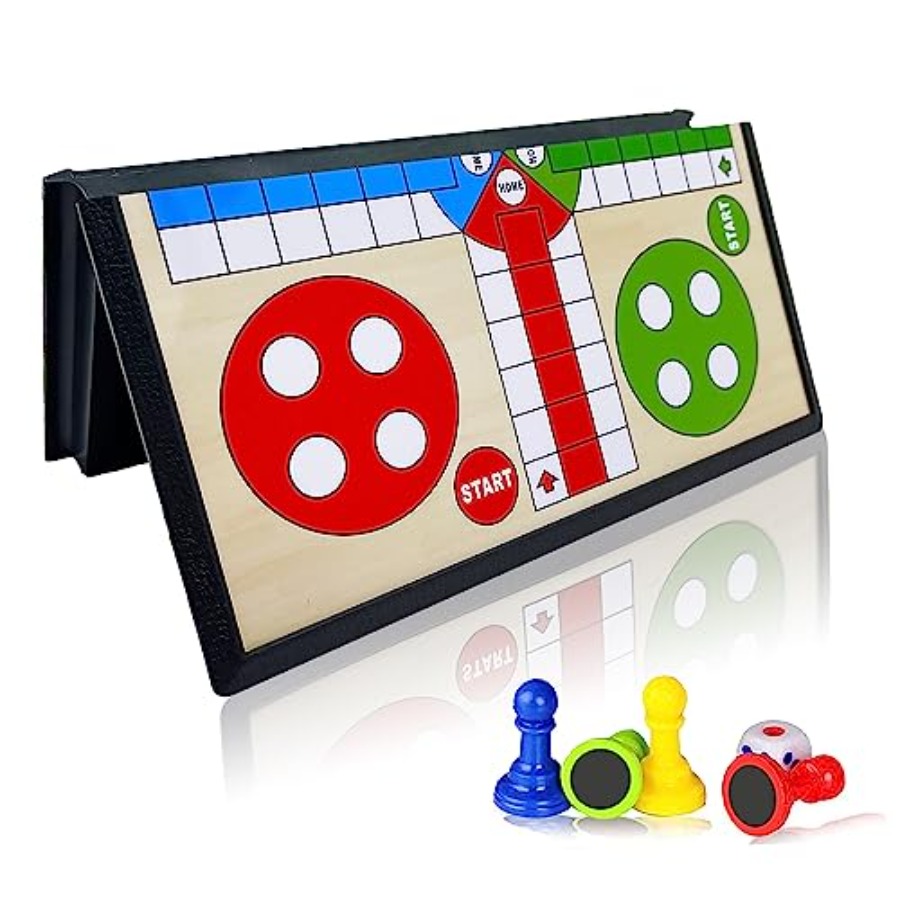 KIDAMI Mini Magnetic Ludo Trav – Board Game Ludo recenzja i cena