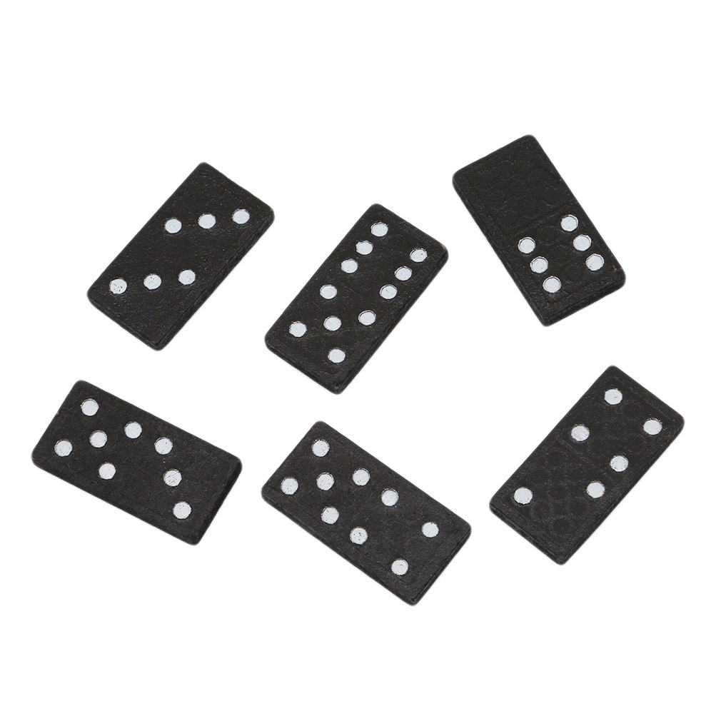 28 Pcs Black Dominoes Wooden B – Board Game Monopoli recenzja i cena
