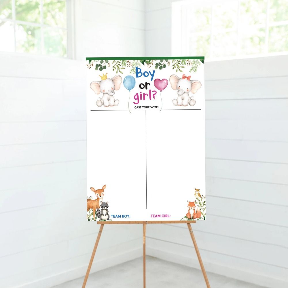 With Stickers Gender Revealed  – Board Game Who Is It recenzja i cena