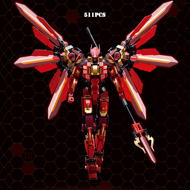 511pcs Red Mecha Assembly Buil – Board Game Unmatched recenzja i cena