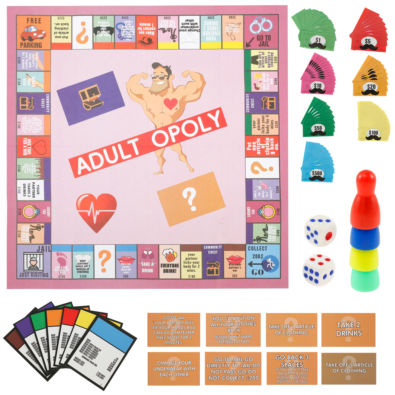 Adultopoly Board Game Fun Drin – Board Game Unmatched recenzja i cena