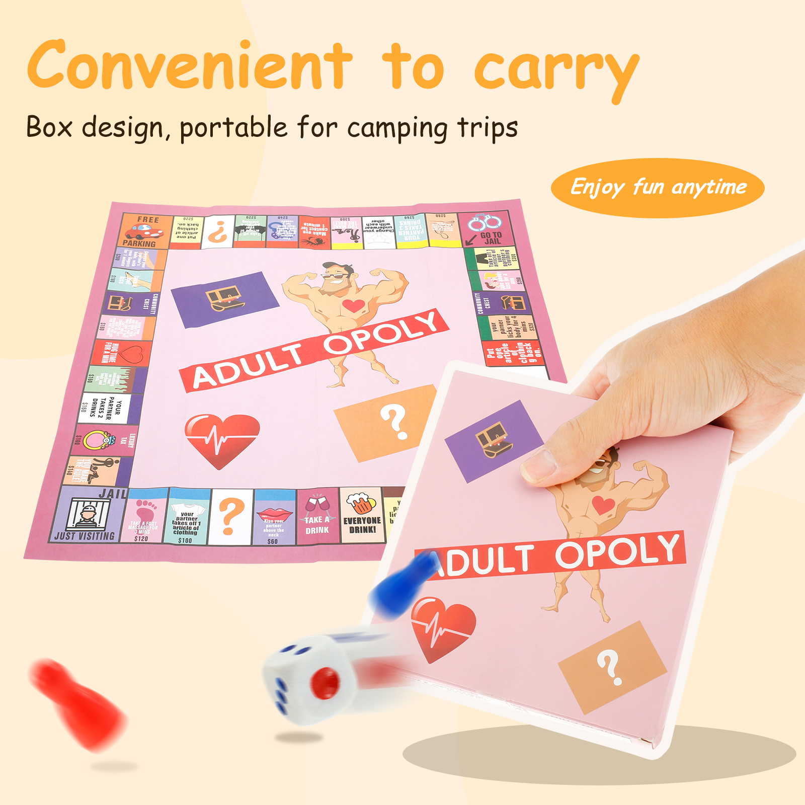 Adultopoly Board Game Fun Drin – Board Game Unmatched recenzja i cena