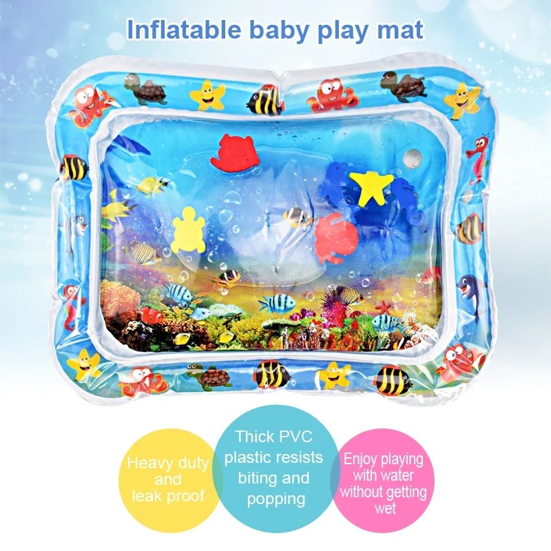 Baby Toys Tummy Time Water Pla – Play Mat Neoprene recenzja i cena