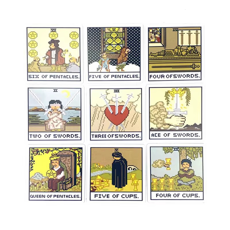 8 Bit Fantasy Tarot Deck Card  – Board Game Quantum recenzja i cena