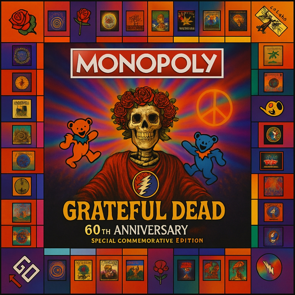 Grateful Dead Monopoly 60th An – Board Game Monopoli recenzja i cena