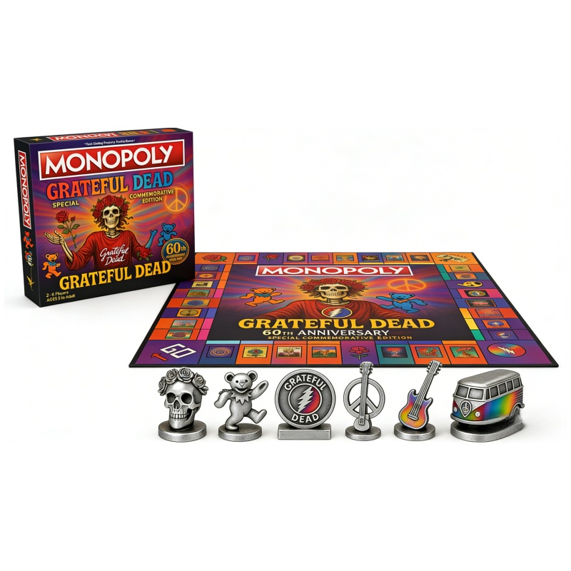 Grateful Dead Monopoly 60th An – Board Game Monopoli recenzja i cena