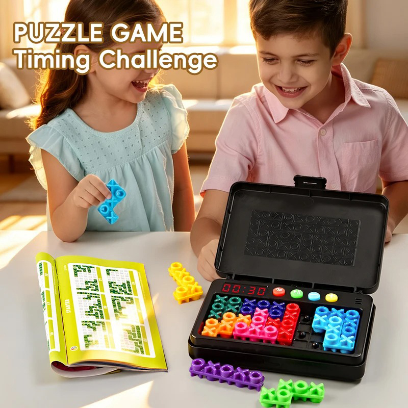 KNYYSECQ Smart XO Puzzle Child – Board Game With Questions recenzja i cena