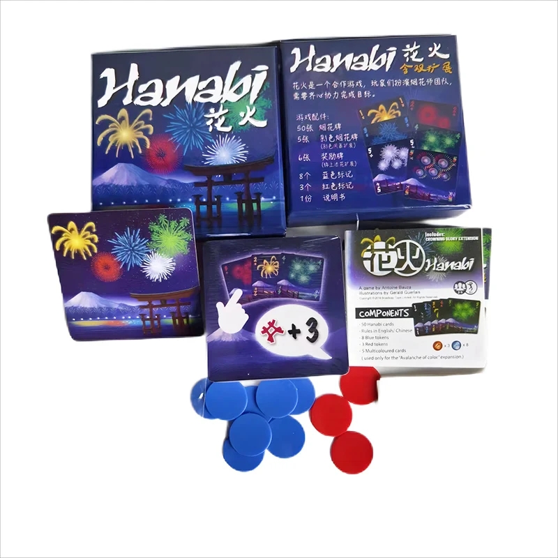 Hanabi Cooperative Card Game | – Board Game Hotel recenzja i cena
