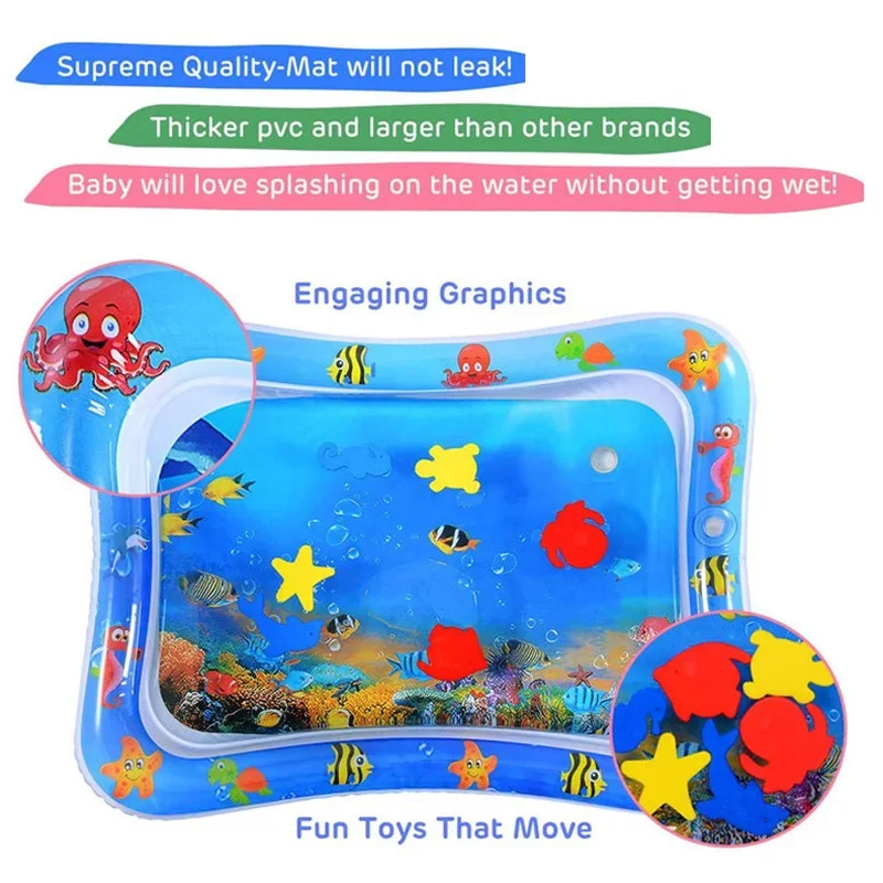 Baby Play Mat Inflatable Water – Play Mat Neoprene recenzja i cena
