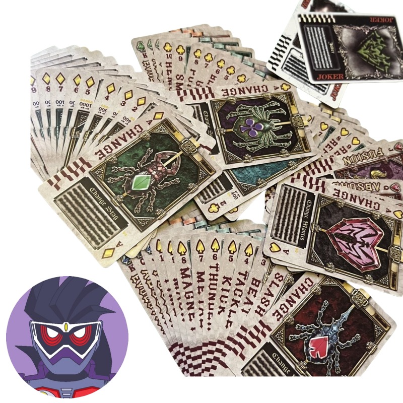 Bandai Kamen Rider anime chara – Card Game Deck recenzja i cena