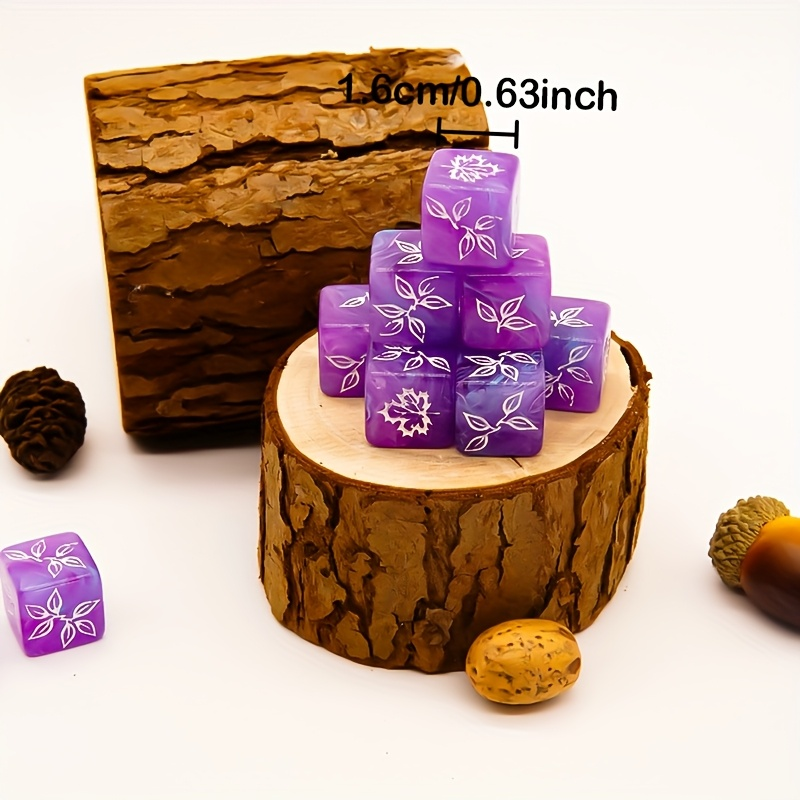 10PCS Unique Maple Leaf Dice S – Board Game Unmatched recenzja i cena