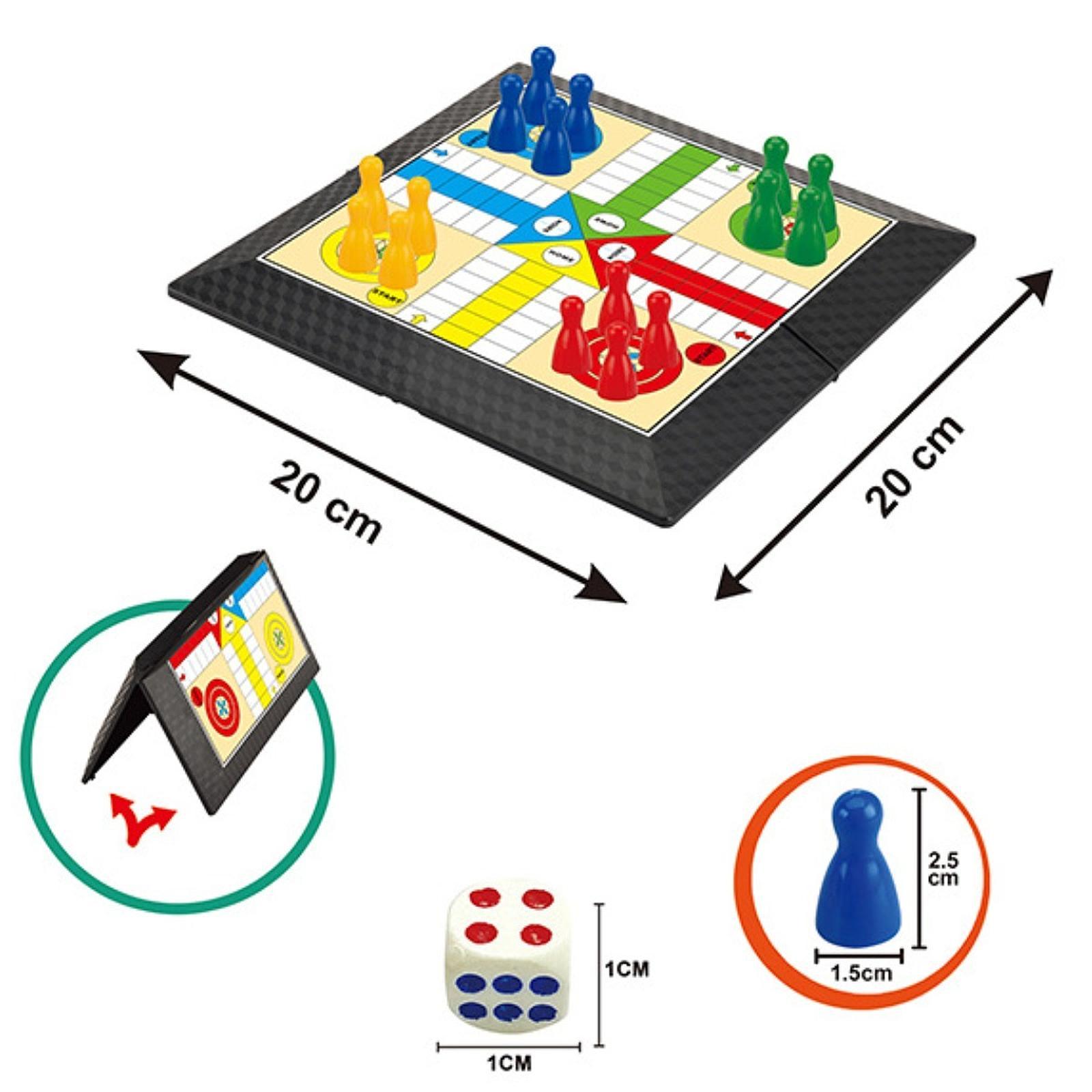 Game Set Multi Players Family  – Board Game Ludo recenzja i cena