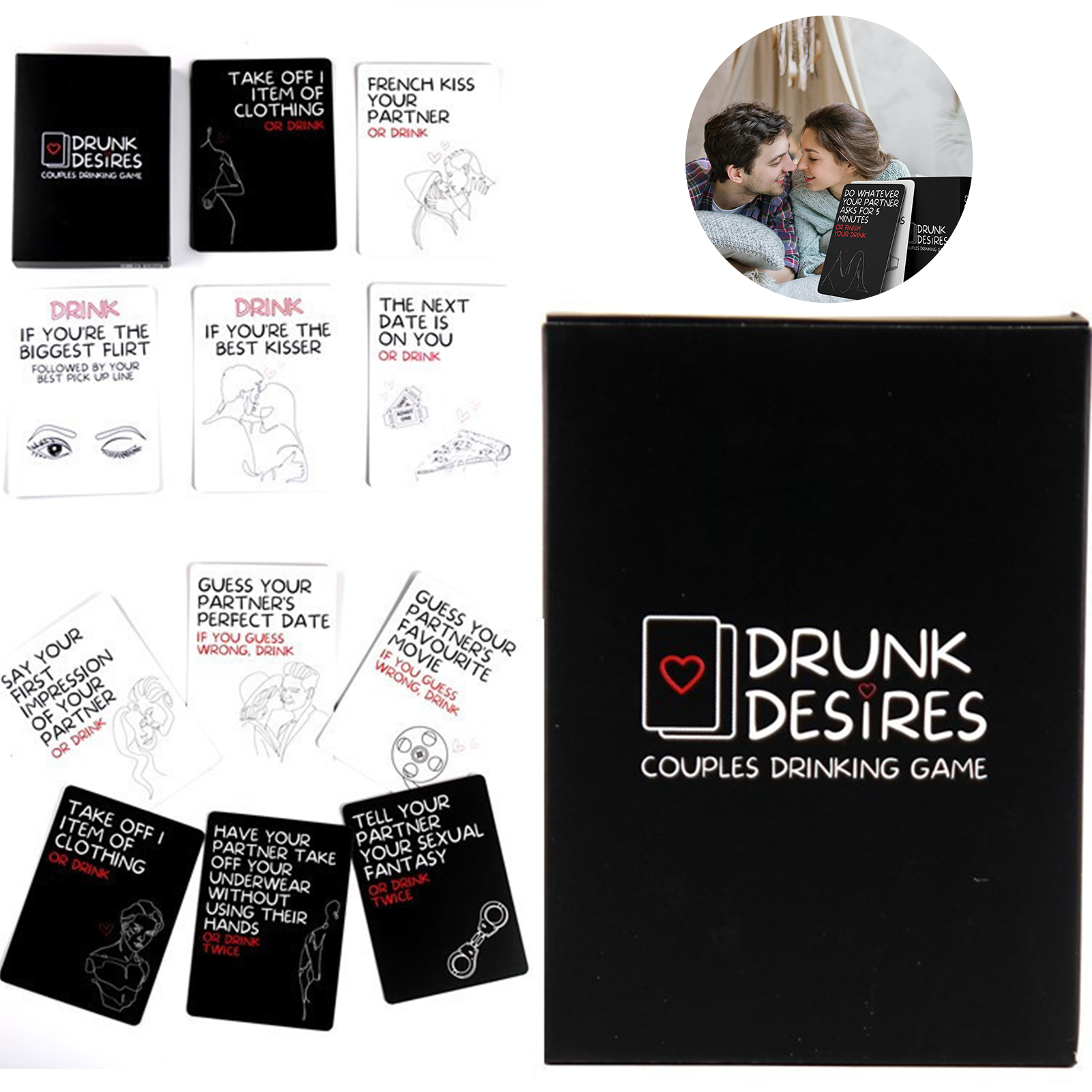 Drunk Couples Desires Card Gam – Board Game Unmatched recenzja i cena