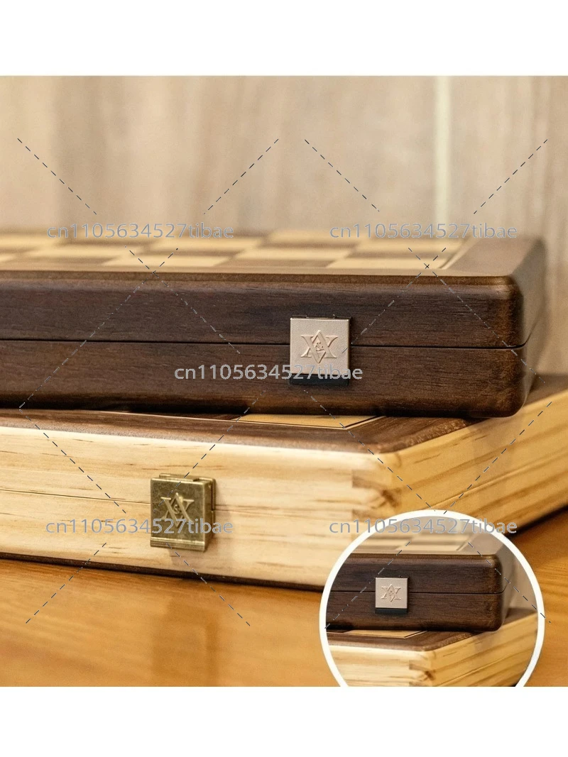 Magnetic Chess Set Solid Wood  – Board Game Hotel recenzja i cena