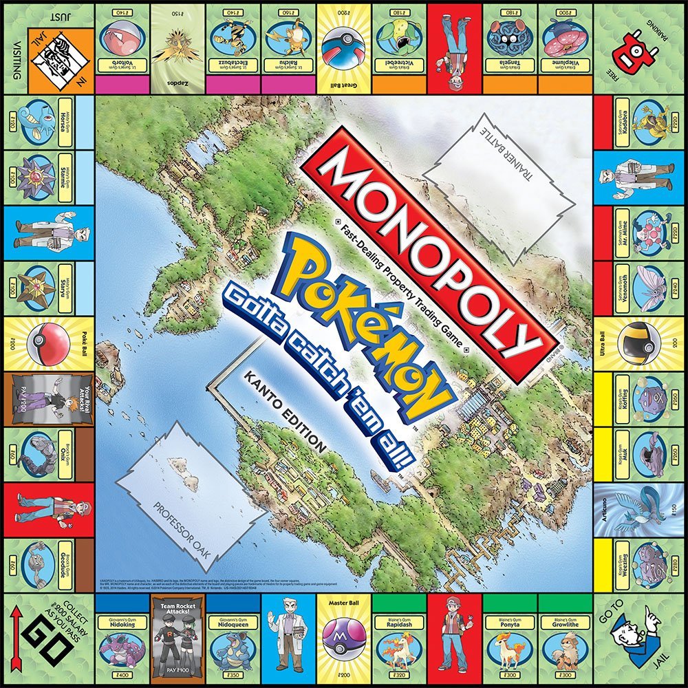 MONOPOLY Pokemon Board Game Ca – Board Game Monopoli recenzja i cena