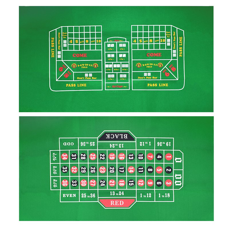 Hold'em Texas Poker Mats, Non  – Board Game Hotel recenzja i cena