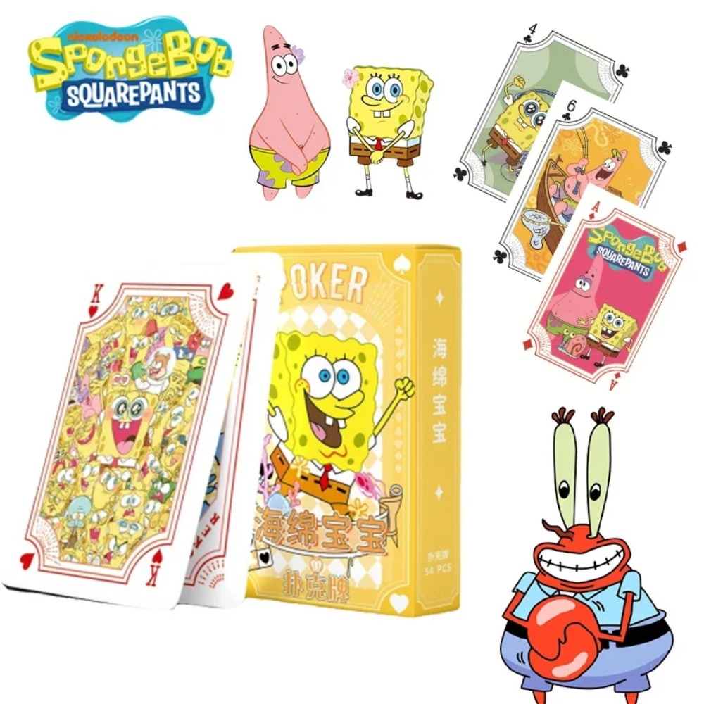 54Sheets/box SpongeBob Anime P – Card Game Deck recenzja i cena