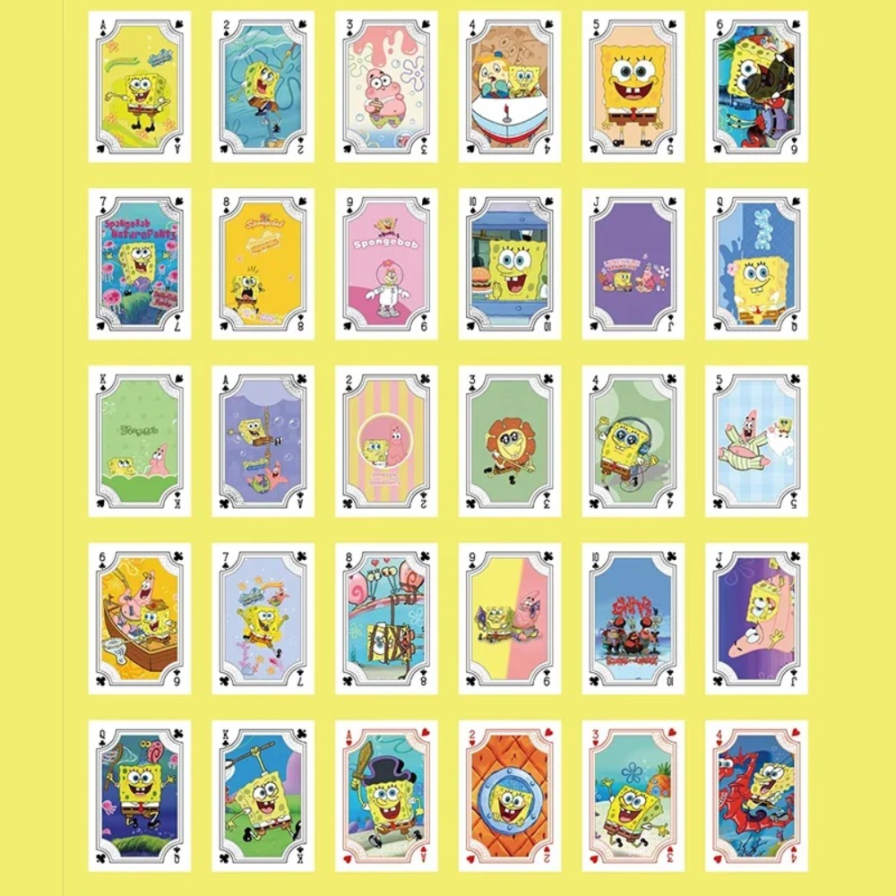 54Sheets/box SpongeBob Anime P – Card Game Deck recenzja i cena