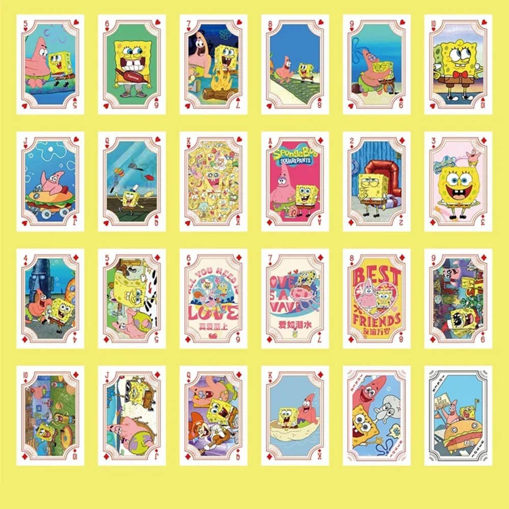 54Sheets/box SpongeBob Anime P – Card Game Deck recenzja i cena