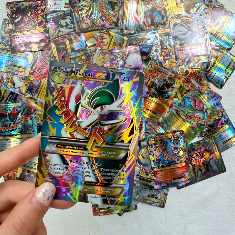 60pcs Mega Pokemon EX Trading  – Board Game Zoo recenzja i cena