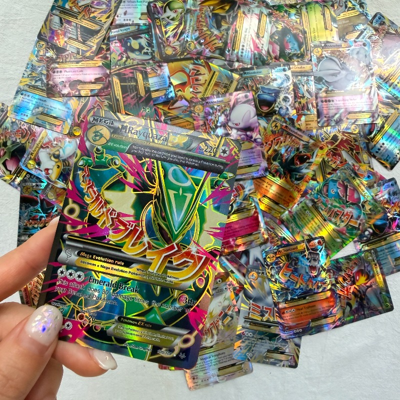60pcs Mega Pokemon EX Trading  – Board Game Zoo recenzja i cena