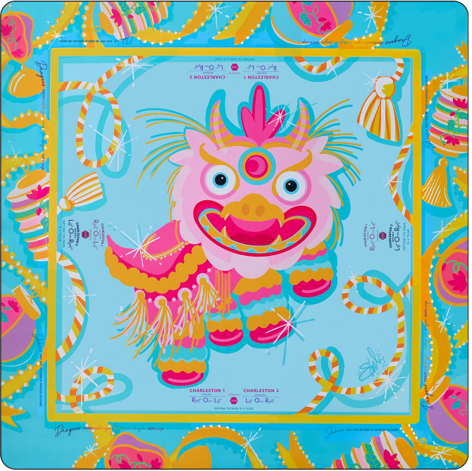 Cute Mahjong Mat Neoprene Rubb – Play Mat Neoprene recenzja i cena