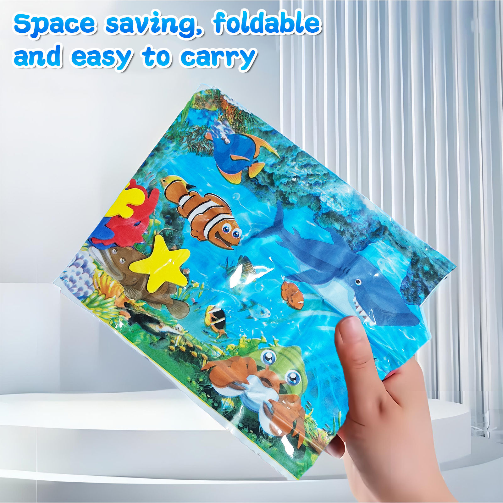 Tummy Time Water Mat, Inflatab – Play Mat Neoprene recenzja i cena