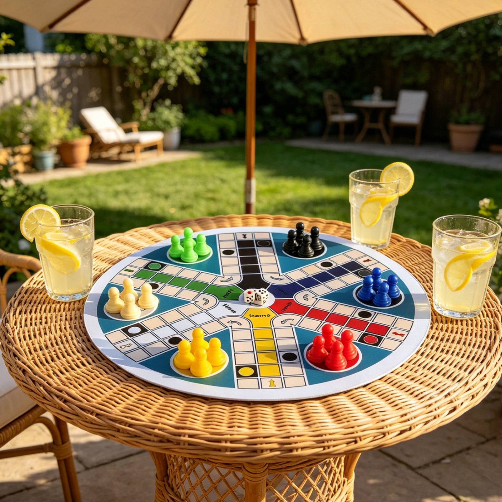 Ludo Game Set 6 Players Round  – Board Game Ludo recenzja i cena