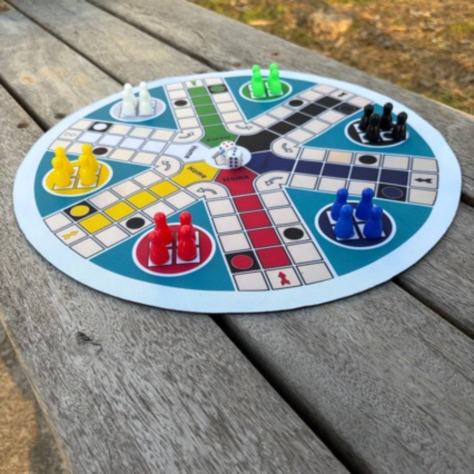 Ludo Game Set 6 Players Round  – Board Game Ludo recenzja i cena
