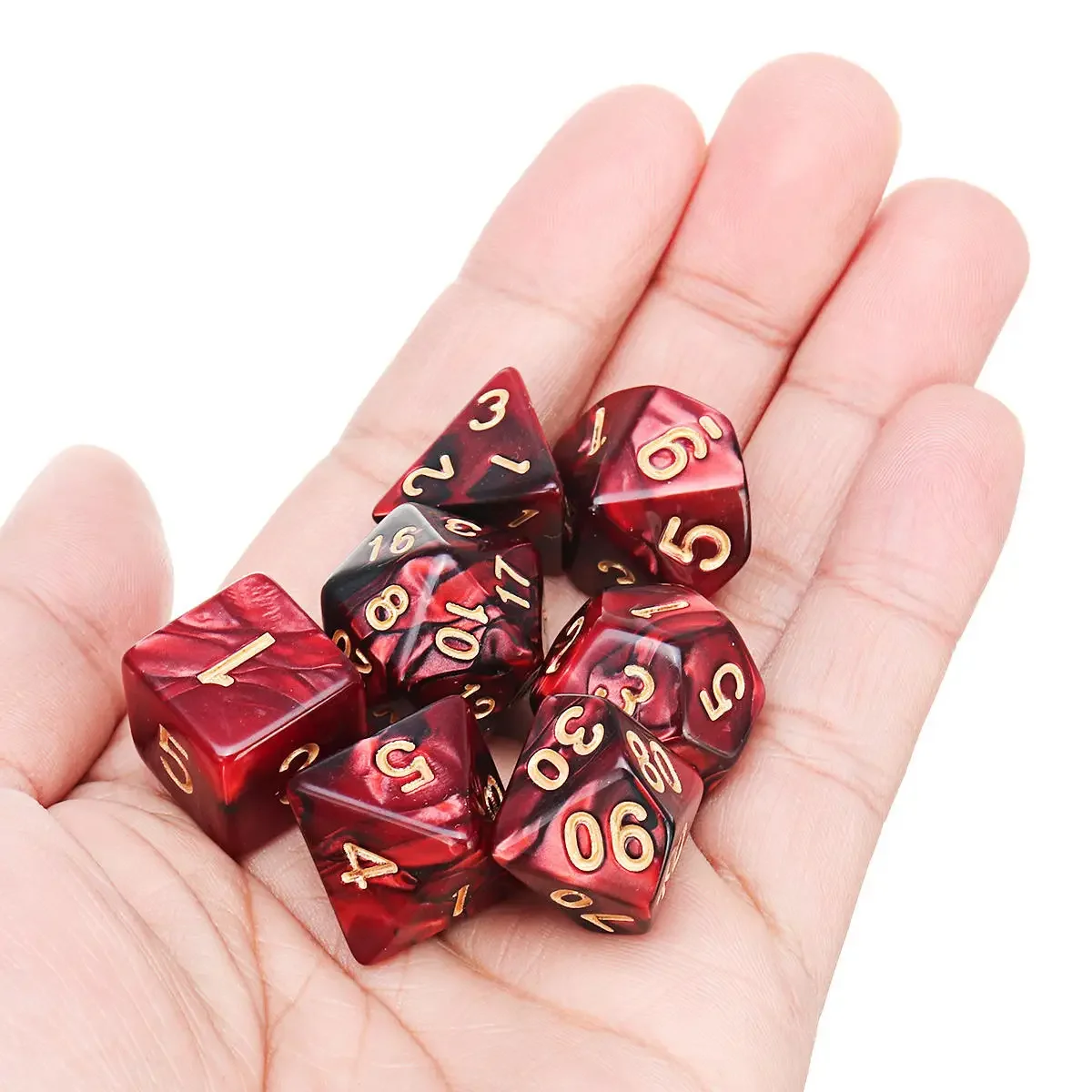 Polyhedral Dice Double-colors  – Board Game Ludo recenzja i cena