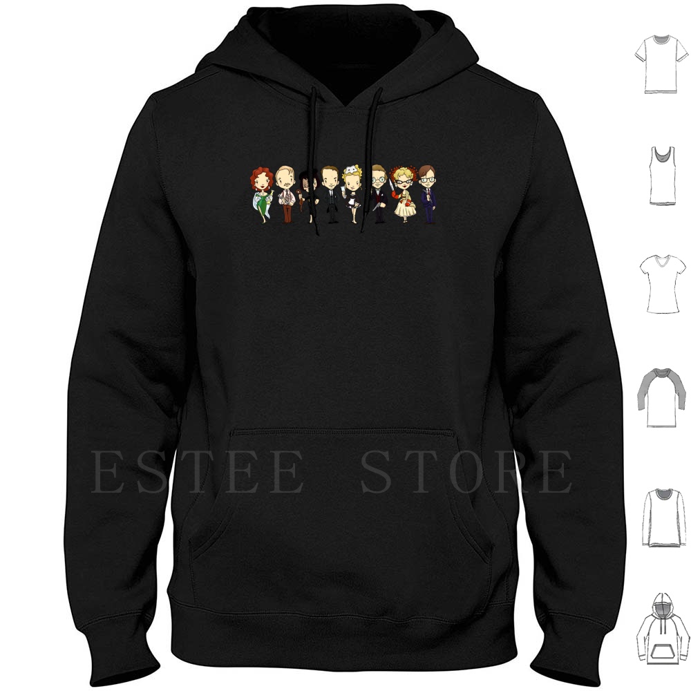 Who-Dun-It Hoodies Clue Movie  – Board Game Who Is It recenzja i cena