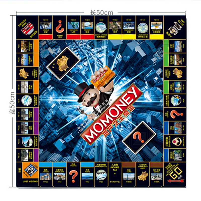 Family Party Fun Game Monopoly – Board Game Monopoli recenzja i cena