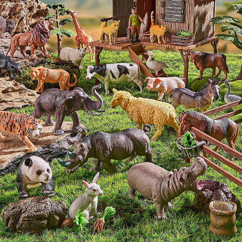 Montessori Toy Wild Farm Dinos – Board Game Zoo recenzja i cena