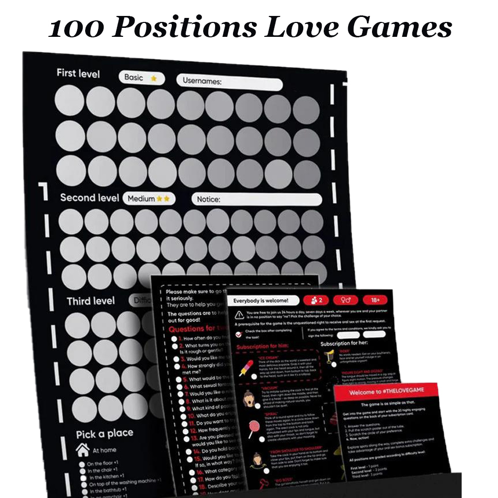 100 Sex Position Game Couples  – Board Game Unmatched recenzja i cena