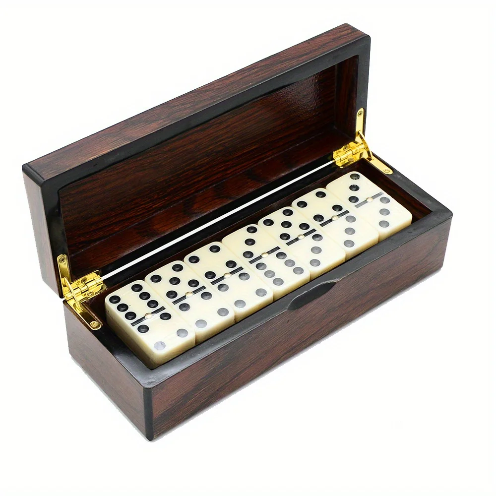 [Wooden Dominoes Game Set] 28p – Board Game Monopoli recenzja i cena