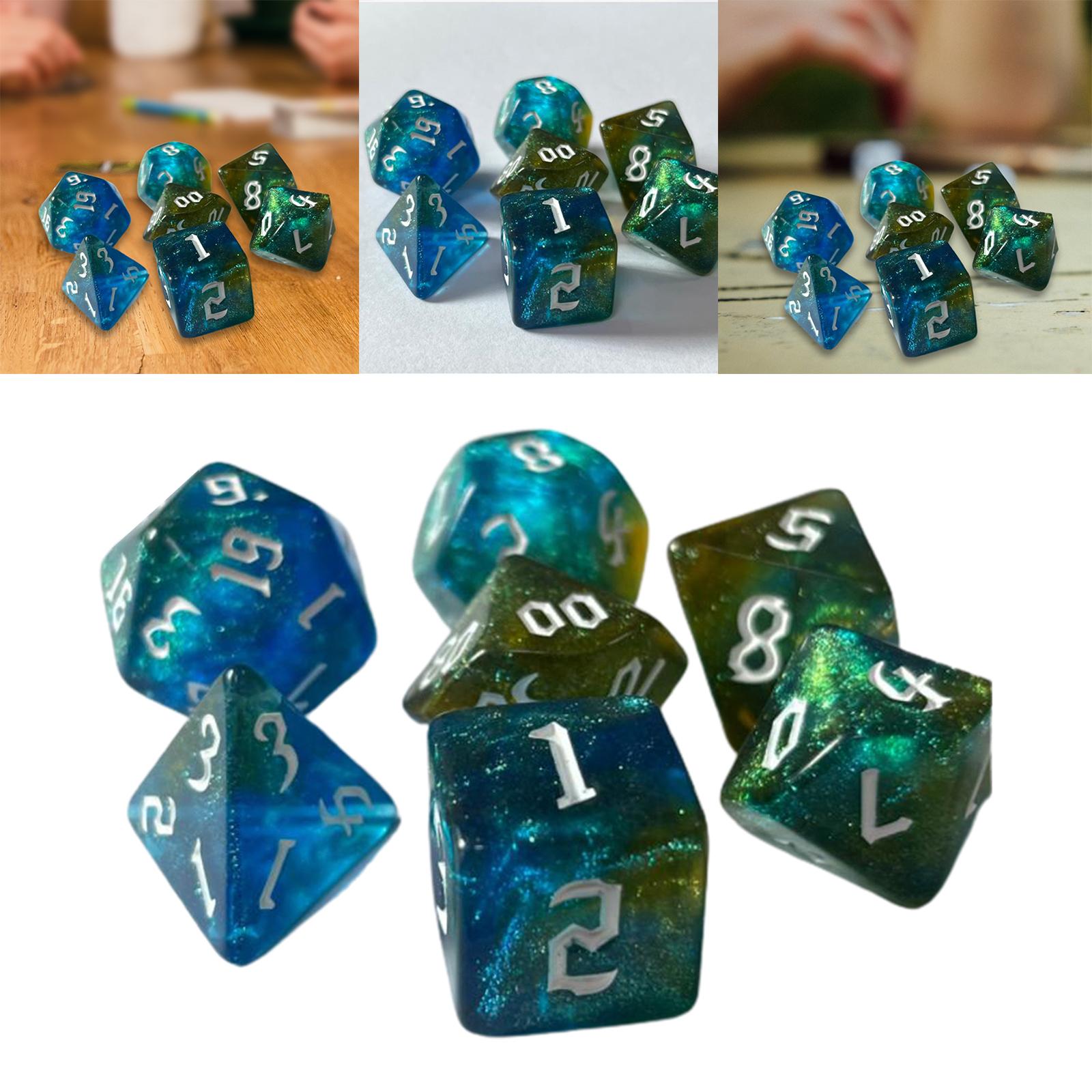 7/10PCS Role Playing Game Dice – Board Game Ludo recenzja i cena