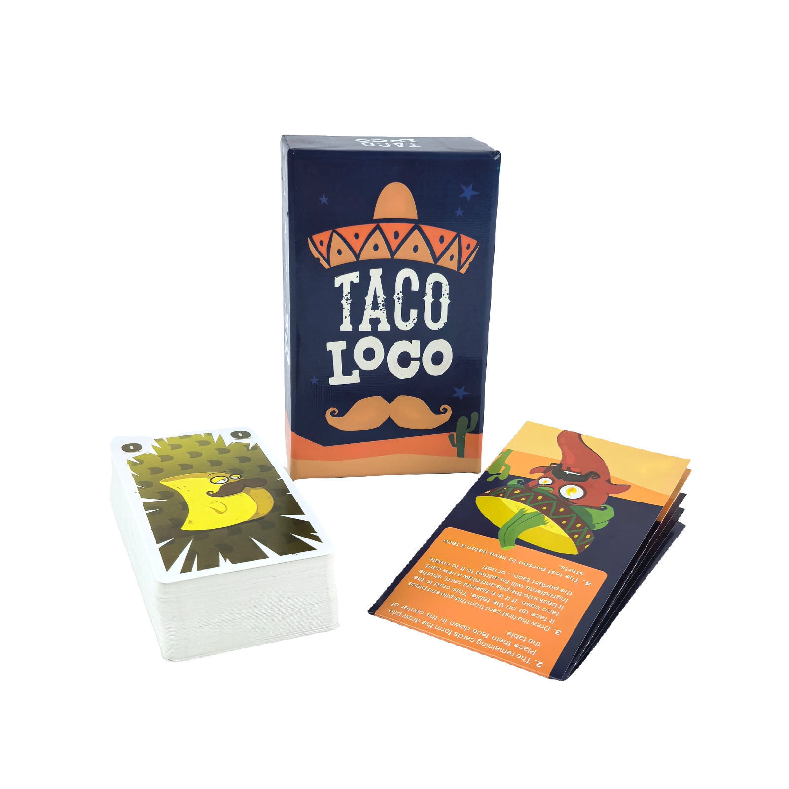 Hot Games - Taco Loco Card Gam – Board Game Hotel recenzja i cena