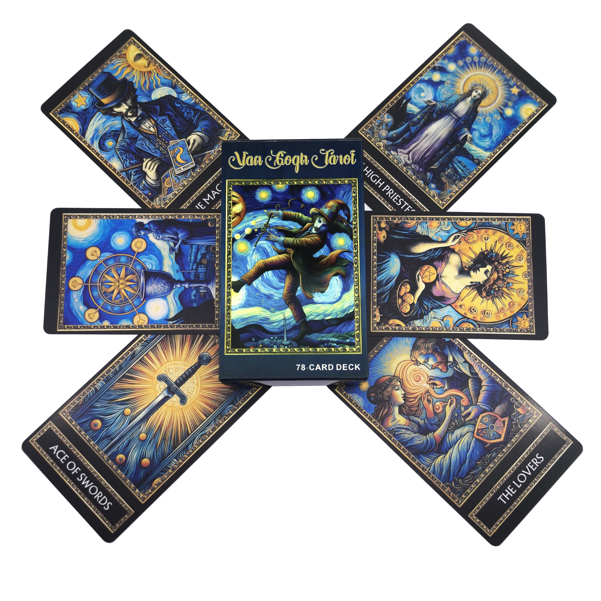 New Van Gogh Tarot Cards A 78  – Card Game Deck recenzja i cena