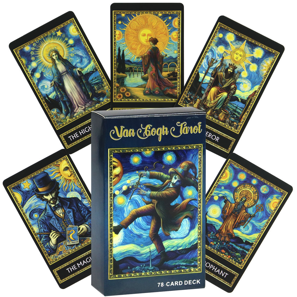 New Van Gogh Tarot Cards A 78  – Card Game Deck recenzja i cena