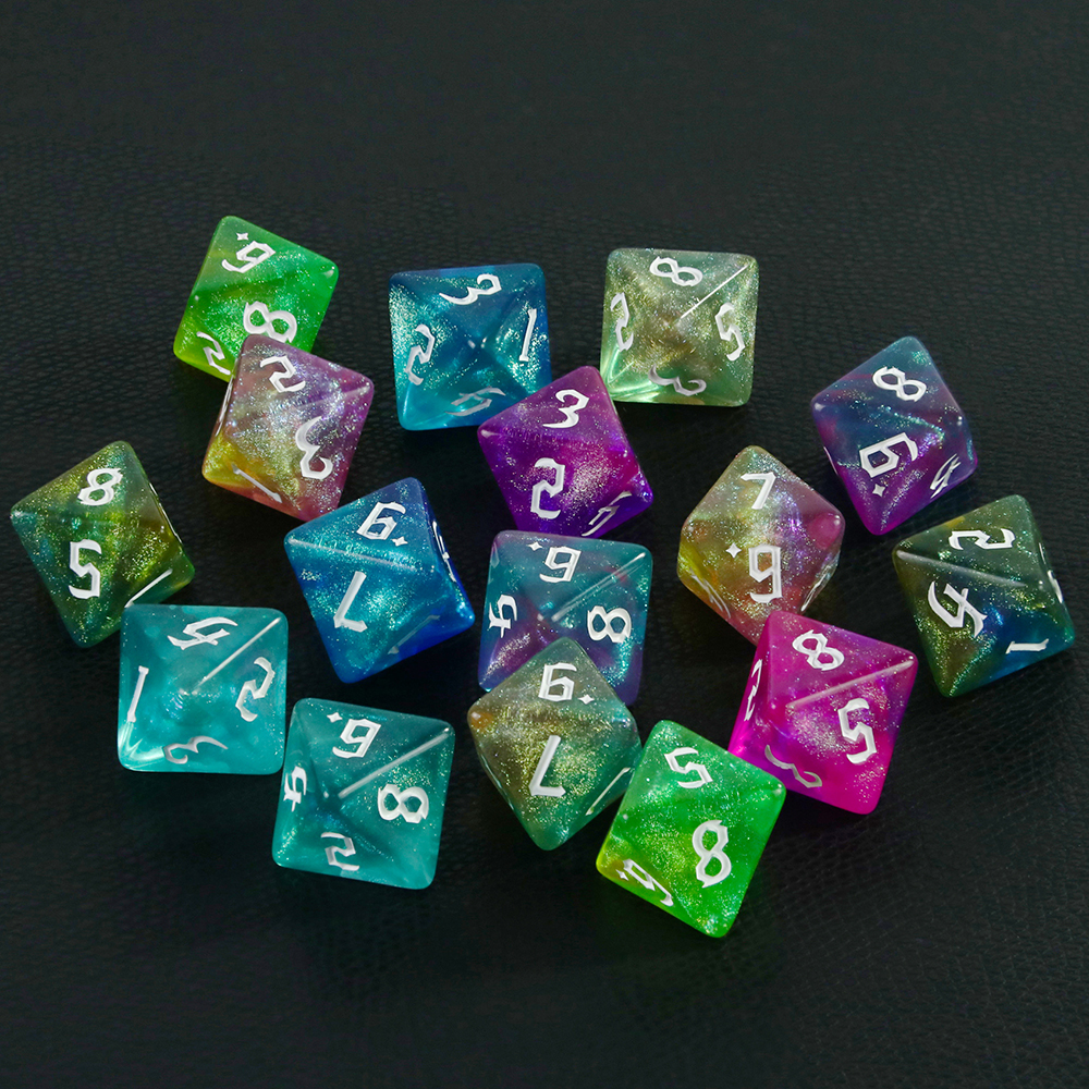 D8 Mixed Colours Polyhedral Di – Board Game Ludo recenzja i cena